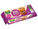 Čokoládové sušienky s kúskami čokolády, bez lepku a pridaného cukru, so sladidlami 125 g