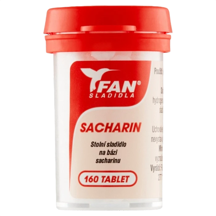 Sacharín – stolové sladidlo, 160 tabliet/10 g