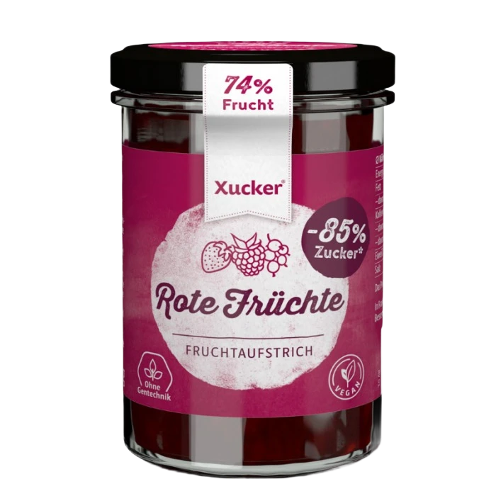 Džem z červeného ovocia Xucker