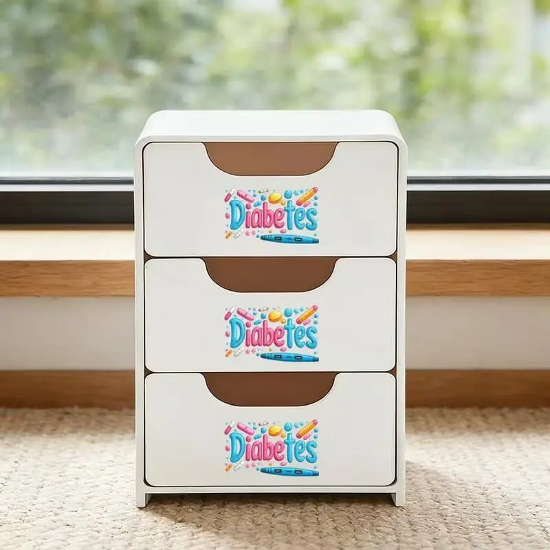 Detský organizér na diabetické pomôcky