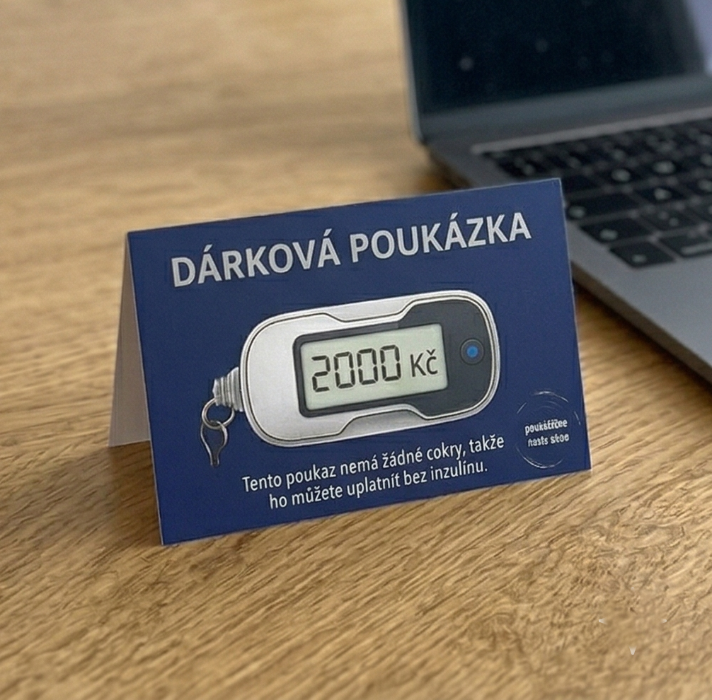 Fyzická darčeková poukážka na nákup v e-shope Dialka - 82 €